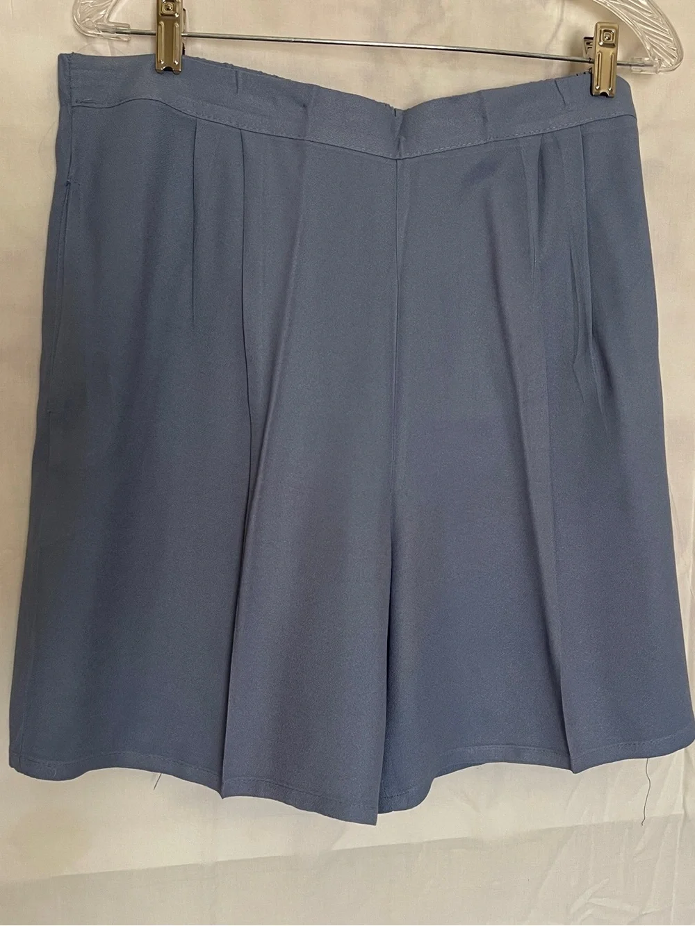Sunbelt Sleeveless Button-Front Vest and Pleated Shirts Set Sz L